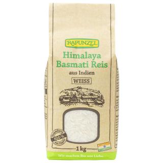 Echter Basmati Reis, weiß 1kg Bio