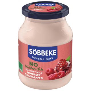 Joghurt Pur Bio Himbeere-Granatapfel 3,8%