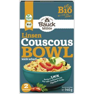 Couscous Bowl mit Linsen