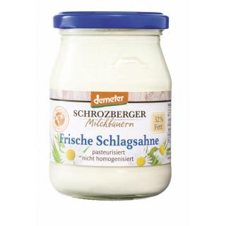 Schlagsahne im Glas