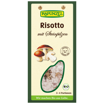 Original italienisches Risotto mit Steinpilzen