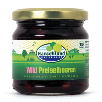 Wild Preiselbeeren, Glas