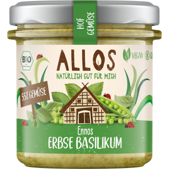Hofgemüse Erbse Basilikum