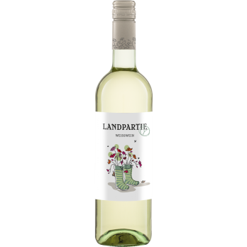 Landpartie weiß