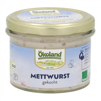 Gekochte Mettwust Gourmet Qualität im Glas