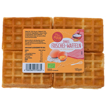 Dinkel Frischeiwaffel