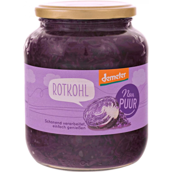 Rotkohl im Glas