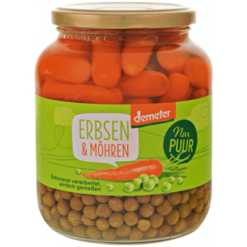 Erbsen & Möhren, Glas
