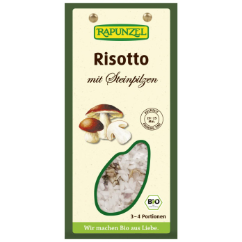 Original italienisches Risotto mit Steinpilzen