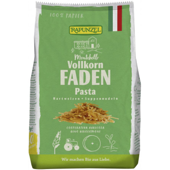 Faden Suppennudeln Vollkorn DE/FR/IT