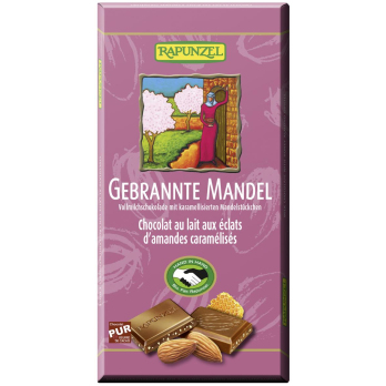 Vollmilch Schokolade Gebrannte Mandel