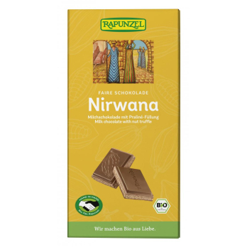 Nirwana gefüllte Rapadura Schokolade HiHDE/FR/IT