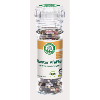 Bunter Pfeffer in der Mühle