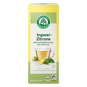 Grüntee Ingwer Zitrone