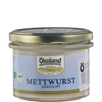 Gekochte Mettwust Gourmet Qualität im Glas