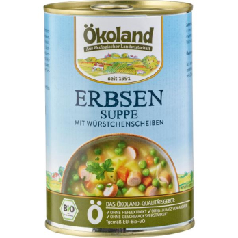 Bio-Erbsensuppe