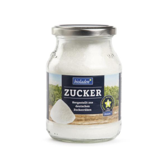 Bio-Rübenzucker im Pfandglas