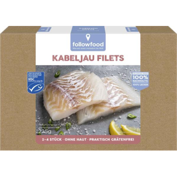Kabeljau Filets, TK