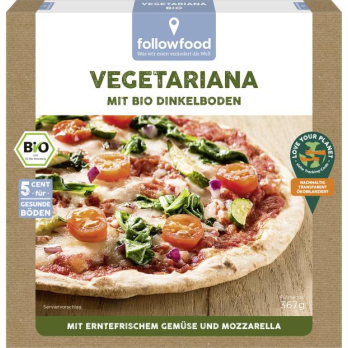 Dinkel-Pizza Vegetariana TK