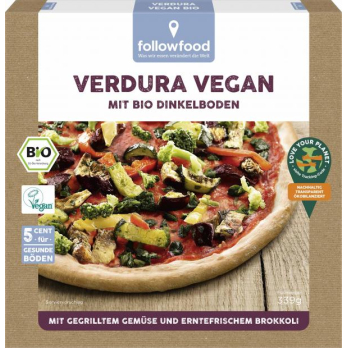 Dinkel-Pizza Verdura vegan TK