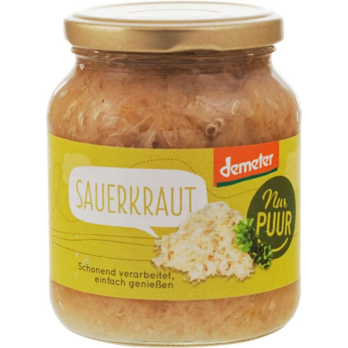 Sauerkraut, Glas