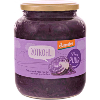 Rotkohl im Glas