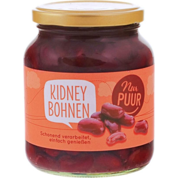 Kidneybohnen, Glas