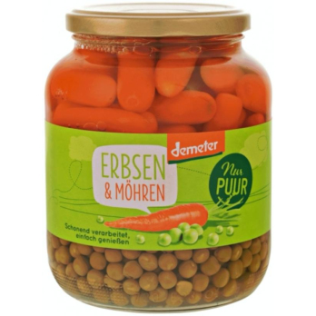 Erbsen & Möhren, Glas