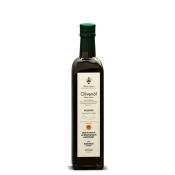 Olivenöl Pasiphae Prásinos, gU Messara, Kreta 500ml