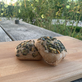 Dinkel/Kürbis-Brötchen