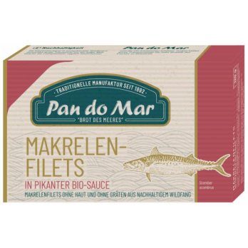 Makrelenfilet in pikanter Sauc